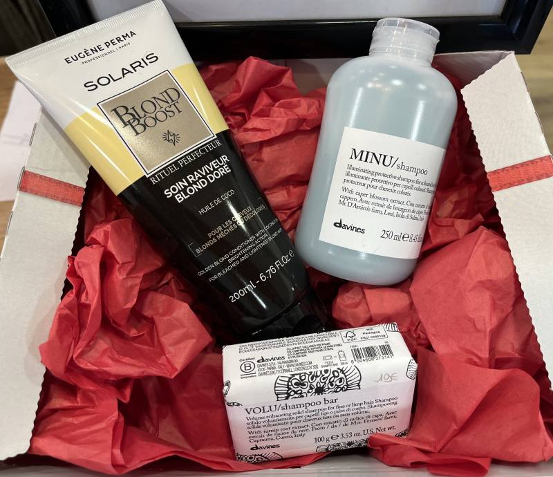 Coffret cadeau chez L &A Coiffure à Lambersart